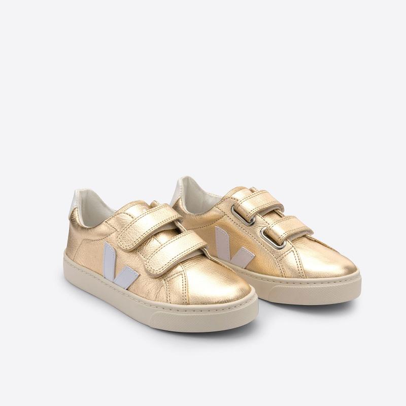 Zapatillas Veja Niños Madrid - Esplar Velcro Tenis Blancas ES1879314